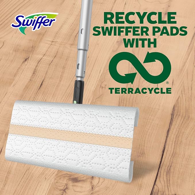 Swiffer Heavy Duty Mop Wet Multi-Surface Cloth Refills for Floor Mopping and Cleaning, Hardwood Floor Cleaner, 20 Count (Pack of 6)