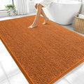 OLANLY Large Bathroom Rugs 70x46, Extra Soft Absorbent Chenille Bath Rugs, Rubber Backing Quick Dry, Machine Washable Bath Mats for Bathroom Floor, Tub and Shower, Home Decor Accessories, Clay