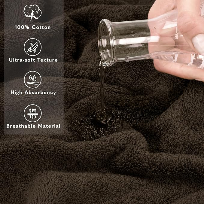American Soft Linen 100% Cotton Luxury Turkish Towels, 35x70 XL Bath Sheet | Soft Absorbent Quick Dry OEKO Tex Standard 100 Certificated Durable Machine Washable Breathable Premium Hotel Quality