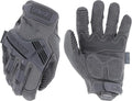 Mechanix Wear: M-Pact Tactical Gloves with Secure Fit, Touchscreen Capable Safety Gloves for Men, Work Gloves with Impact Protection and Vibration Absorption (Grey, X-Large)