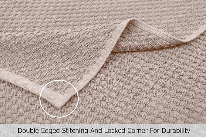 COTTON CRAFT Hooded Bath Towel for Adults – 2 Pack 100% Cotton Bath Sheet | Waffle Weave Oversized 35x70 inch Ringspun Terry Bath Wrap with a hood - Soft Super Absorbent Quick Dry – 450 GSM – Linen