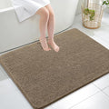 OLANLY Large Bathroom Rugs 40x32, Extra Soft Absorbent Chenille Bath Rugs, Rubber Backing Quick Dry, Machine Washable Bath Mats for Bathroom Floor, Tub and Shower, Home Decor Accessories, Tan