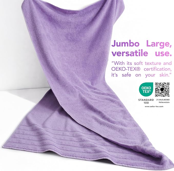 American Soft Linen 100% Cotton Luxury Turkish Towels, 35x70 XL Bath Sheet | Soft Absorbent Quick Dry OEKO Tex Standard 100 Certificated Durable Machine Washable Breathable Premium Hotel Quality