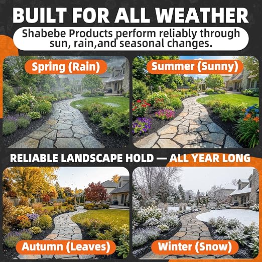Mulch Bond, 32OZ Rock Glue for Landscaping Heavy Duty Gravel Binder & Stone Adhesive, Fast-Drying, Non-Toxic, Weather-Resistant, Strong Hold for Slopes, Walkways, Mulch Hold & Pine Straw
