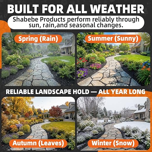 Rock Glue, 99% Super Thick & Max Coverage 31.48OZ Mulch Hold for Landscaping, Covers Up to 3X Area,Non-Toxic Pea Gravel Stabilizer Landscape, Gravel Binder for Pebble, Pine Straw, Gravel