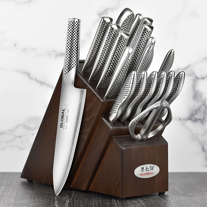 Global 20 Piece Knife Block Set