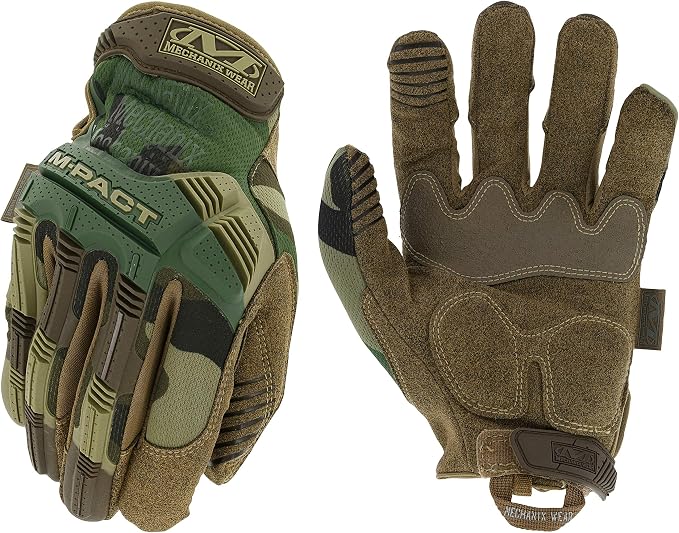 Mechanix Wear - M-Pact Woodland Camo Tactical Gloves (XX-Large, Camouflage)