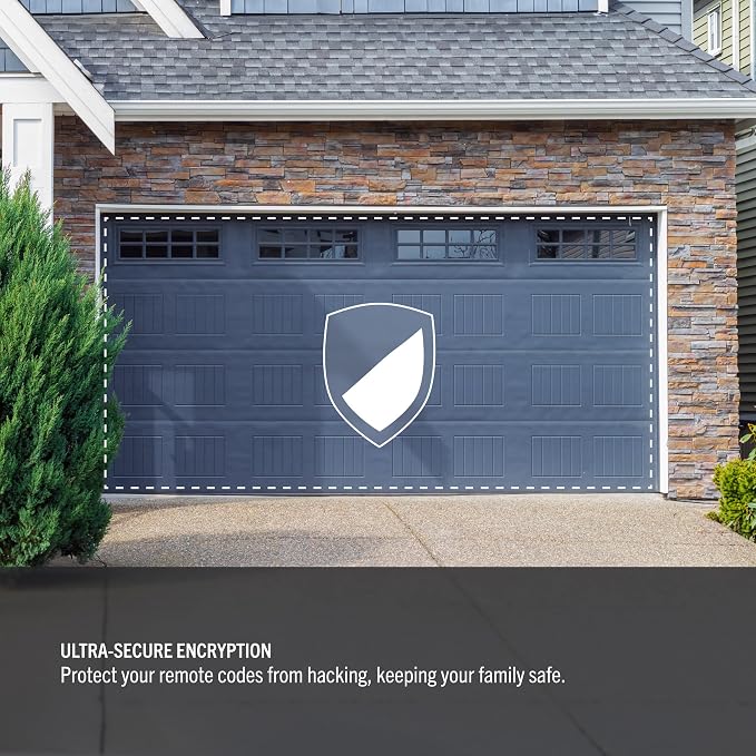 Craftsman Genuine 3-Button Garage Door Opener Remote | Ultra-Secure Encryption, 1-Year warranty, Controls up to 3 garage doors