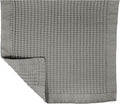 GILDEN TREE Bathroom Mat Absorbent Cotton Quick Dry for Shower, Bath & Bathtub Washable Thin, Modern Style (Pewter)