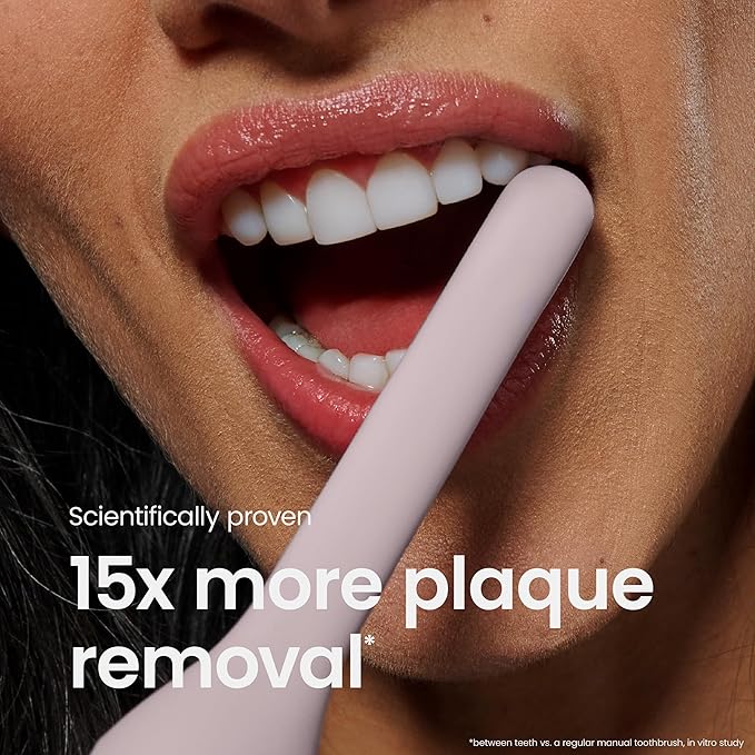 quip Ultra and Ultra Lite EasyClick Brush Pod Refill Heads - 4 Pack - Verified quip Brush Head Refills for Sonic Electric Toothbrushes - Soft Bristles, Compact - Last 3 Months Each - White