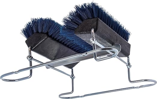 SPARTA 4042414 Spectrum Plastic Shoe Brush, Boot Brush, Shoe Polish Brush With Non-Absorbent For Cleaning, 16.5 X 14.75 X 7 Inches, Blue