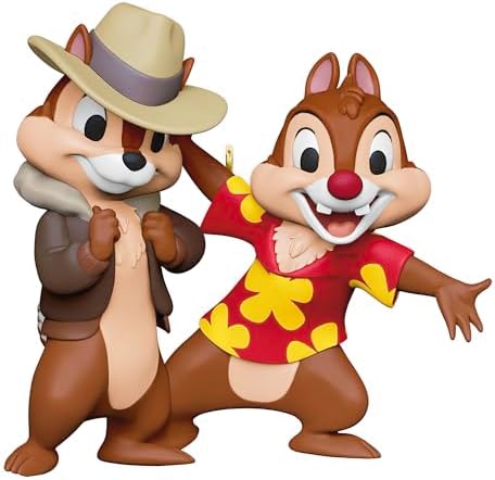 Hallmark Keepsake Disney Christmas Ornament, Chip 'n Dale: Rescue Rangers On the Case!, Gifts for Disney Fans