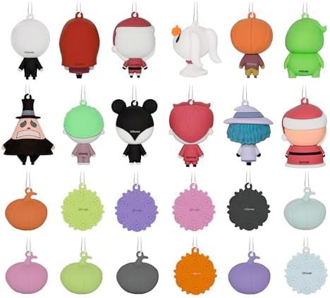 Hallmark Nightmare Before Christmas Calendar with 24 Mini Ornaments