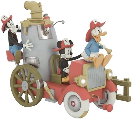Hallmark Keepsake Disney Christmas Ornament (Mickey Firefighting)