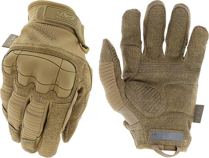 Mechanix Wear M-Pact 3 Tactical Impact Resistant Gloves - Heavy Duty Multi-Purpose Industrial Grip Gloves - TAA Compliant & Touchscreen Capable - Large - Coyote Tan