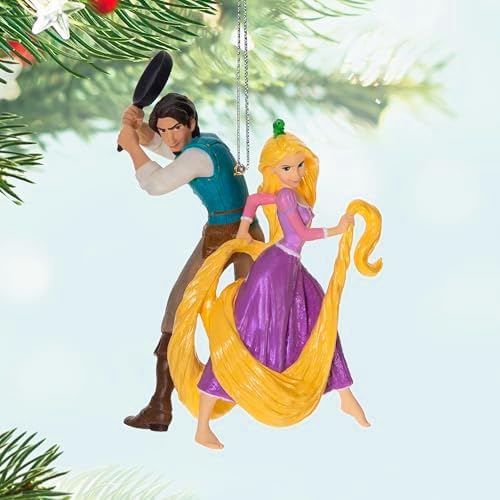Hallmark Keepsake Disney Christmas Ornament, Tangled 15th Anniversary Best Day Ever!, Gifts for Disney Fans
