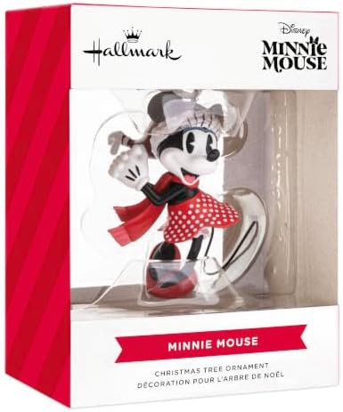 Hallmark Disney Christmas Ornament (Minnie Mouse Festive)