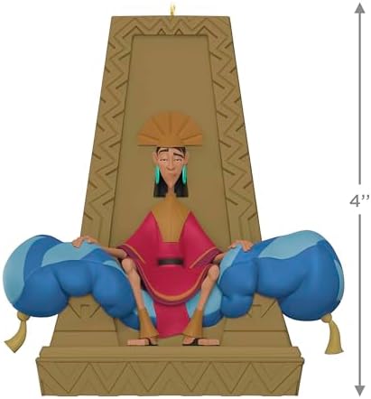 Hallmark Keepsake Disney Christmas Ornament, The Emperor's New Groove Emperor Kuzco, Gifts for Disney Fans