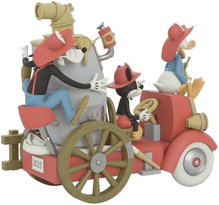 Hallmark Keepsake Disney Christmas Ornament (Mickey Firefighting)