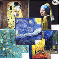 Extra Large [50 Pack] World Best Classic Art Collection - Ultra Premium Quality Microfiber Cleaning Cloths (Best for Camera Lens, Glasses, Screens, and All Lens.)