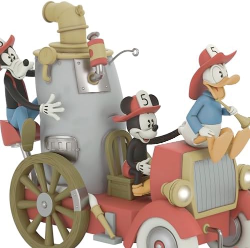 Hallmark Keepsake Disney Christmas Ornament (Mickey Firefighting)