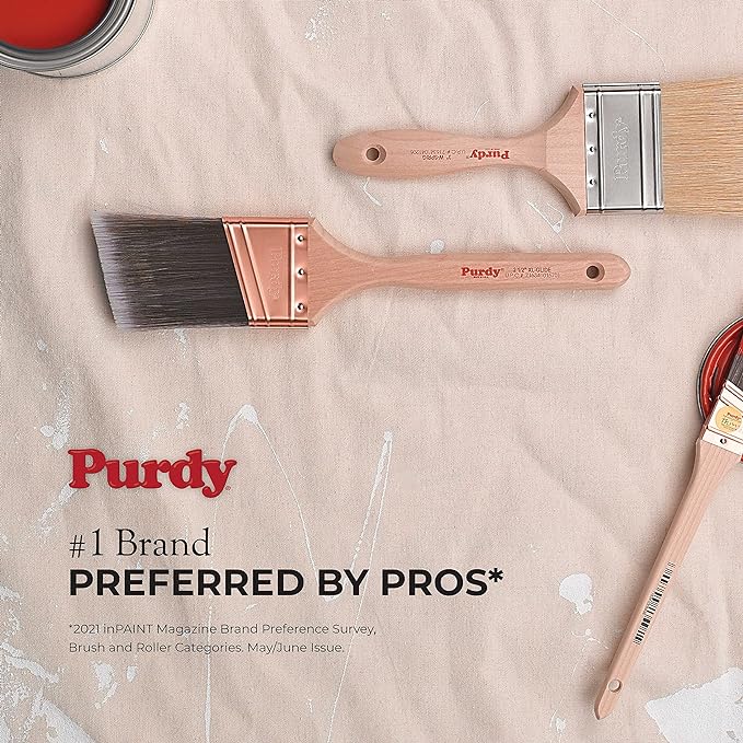 Purdy 144152725 Pro-Extra Angular Glide Brush, 2-1/2-Inch, 6-Pack