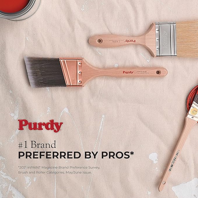 Purdy 144400740 Pro-Extra Series Swan Wall Paint Brush, 4 inch