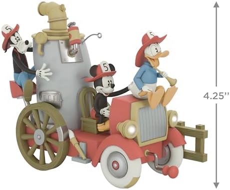 Hallmark Keepsake Disney Christmas Ornament (Mickey Firefighting)
