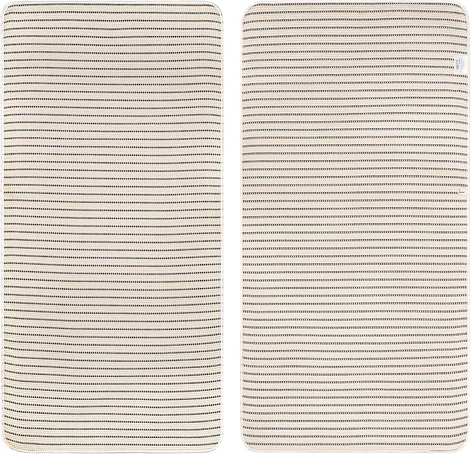 POLYTE 430 GSM Poly Blend Microfiber Quick Dry Waffle Bath Towel, 30x60 in | 4 Pack, Oversize, Lint Free, Body Towel