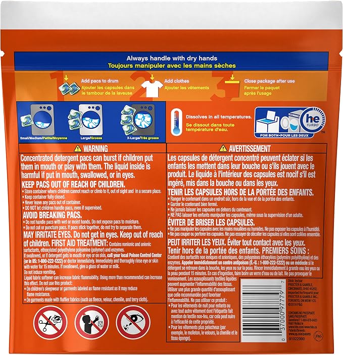 Tide PODS with Downy, Liquid Laundry Detergent Pacs, April Fresh, 12 count