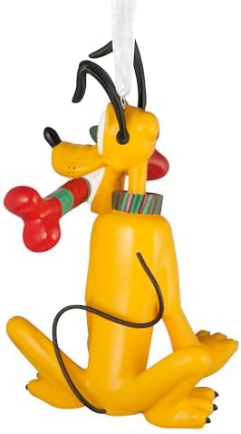 Hallmark Disney Christmas Ornament (Pluto with Dog Bone)