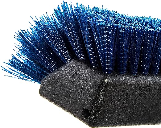 SPARTA 4042514 Spectrum Plastic Shoe Brush, Boot Brush, Shoe Polish Brush With Non-Absorbent For Cleaning, 10 Inches, Blue, (Pack of 12)