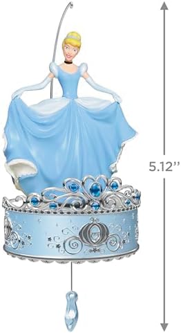 Hallmark Keepsake Disney Princess Christmas Ornament 2024, Cinderella Twirling at the Ball