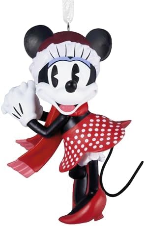 Hallmark Disney Christmas Ornament (Minnie Mouse Festive)