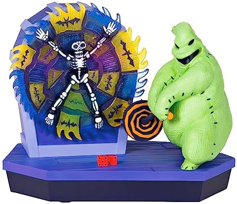 Hallmark Keepsake Christmas Ornament 2023, Disney Tim Burton's The Nightmare Before Christmas 30th Anniversary Mr. Oogie Boogie Musical With Light and Motion, Gifts for Disney Fans