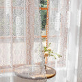 Sutuo Home White Boho Sheer Curtains 84 inches Long for Bedroom Living Room, Ivory Lace Curtains Cottage Bohemian Farmhouse Vintage Crochet Tassels Victorian Floral Privacy Rod Pocket, 2 Panels 50" W