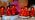 kakoya Flameless LED Candles with Timer 9 Pc Flickering Flameless Candles for Romantic Ambiance and Home Decoration Stable Acrylic Shell,with Embedded Star String，Battery Operated Candles（Red）
